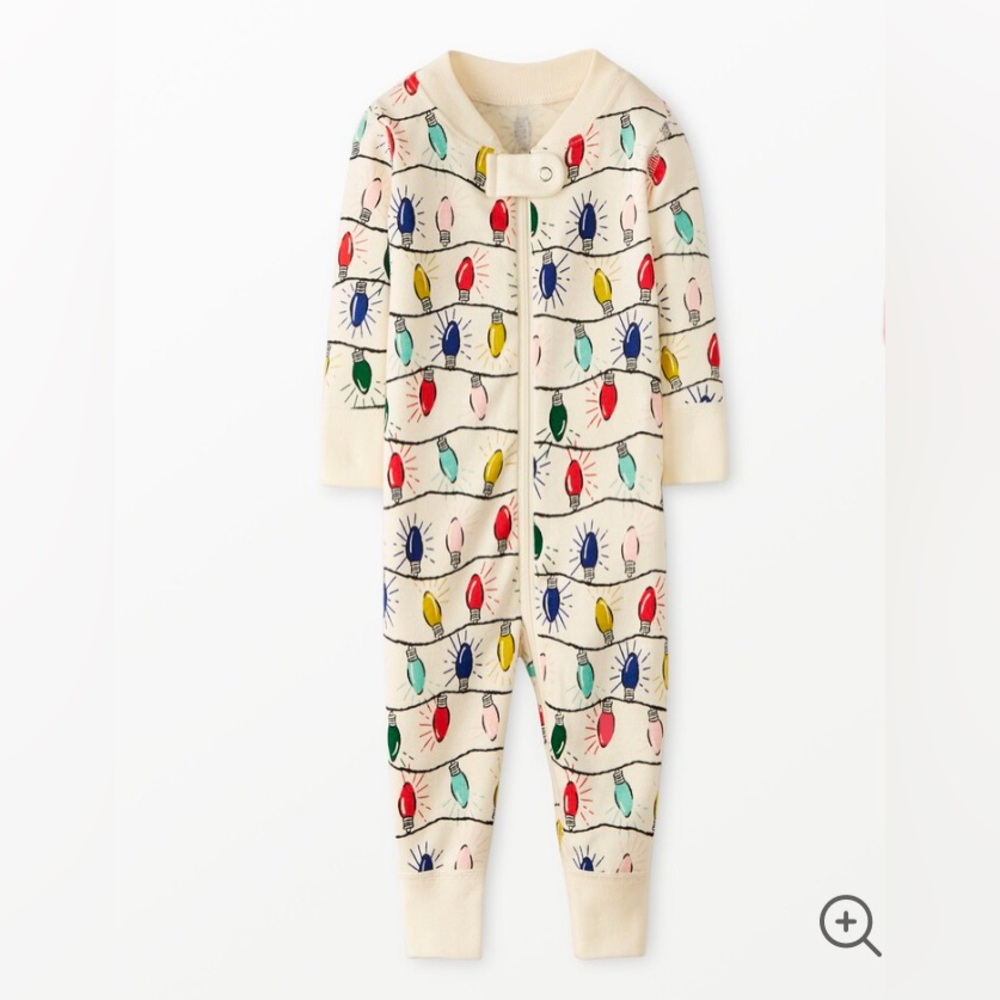 Hanna Andersson Pajamas 12-18 month Bright Bulbs